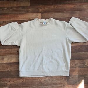 Columbia Men's Cream Crewneck Sweater